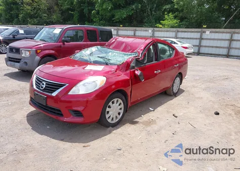 2014 Nissan Versa 1.6 Sv из США, поврежденный, VIN 3N1CN7AP7EL813173